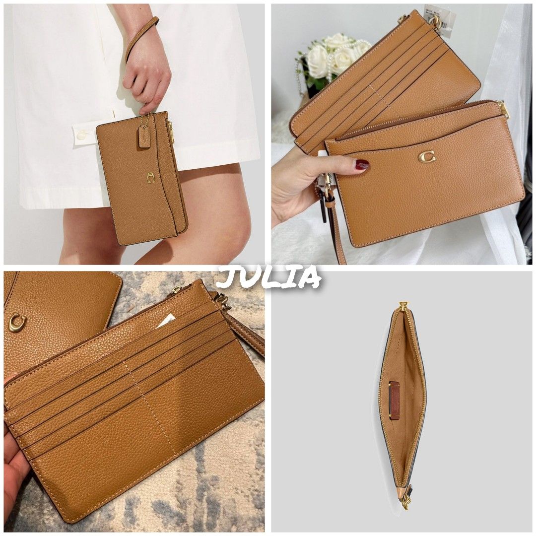 Coach wristlet size l hotsell