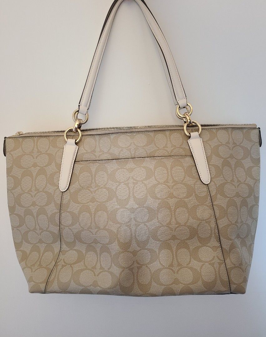 Ava tote in signature canvas outlet