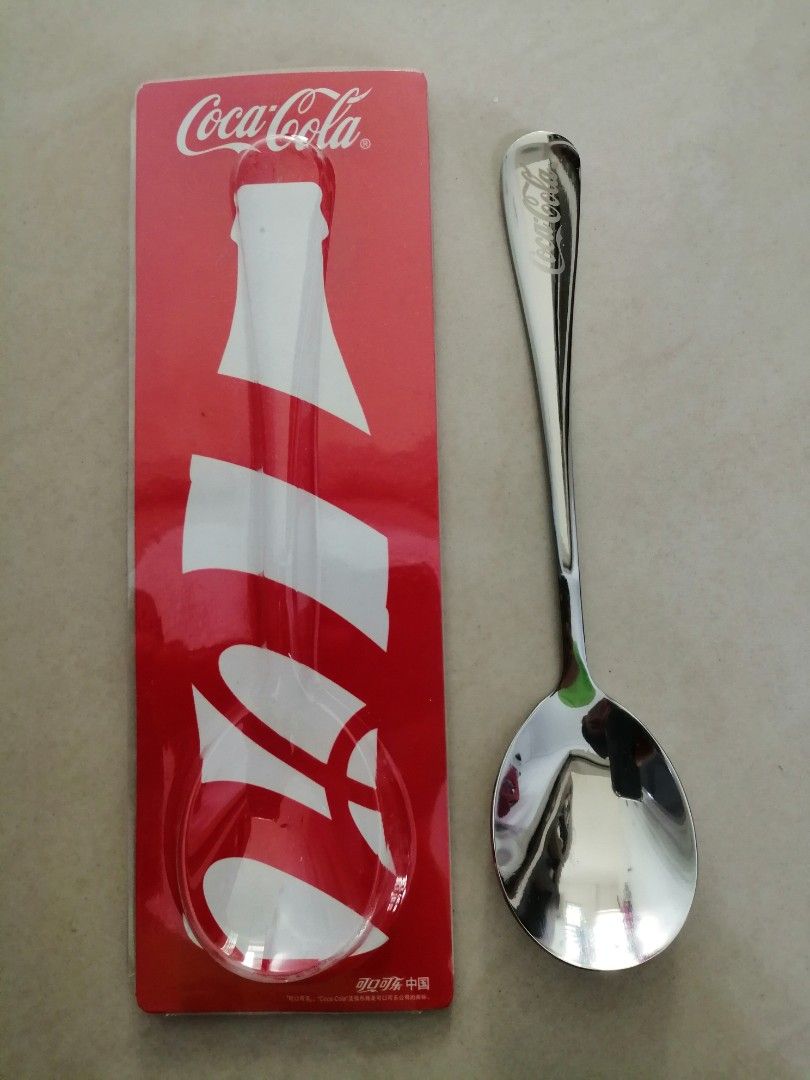 Coca Cola Coke Stainless Steel Spoon, Hobbies & Toys, Collectibles