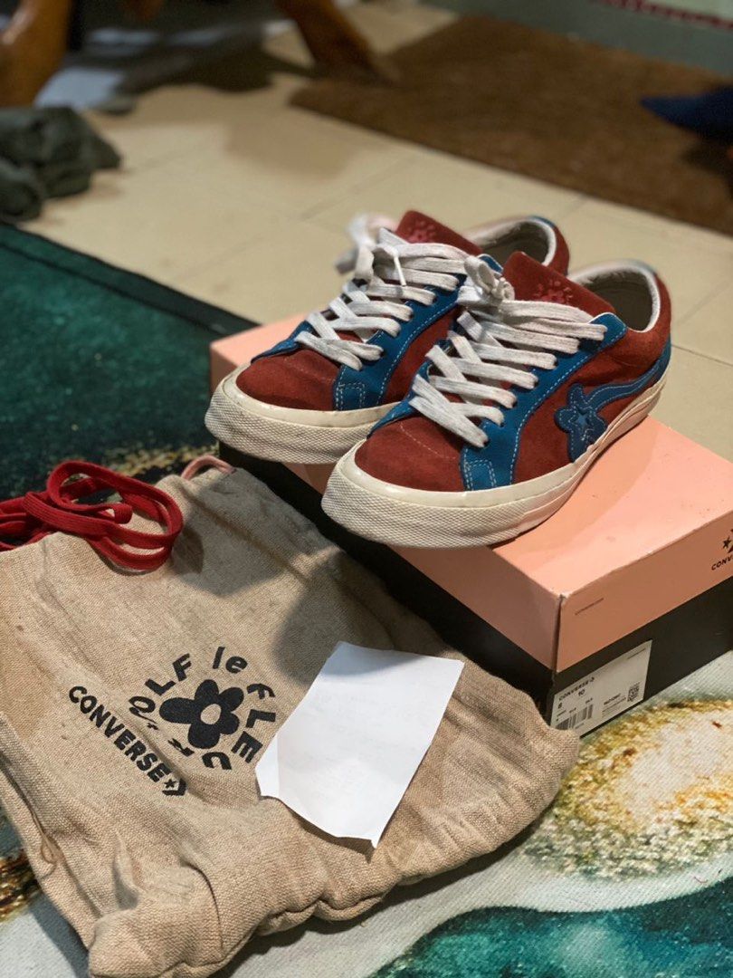 Golf le fleur converse blue and red online