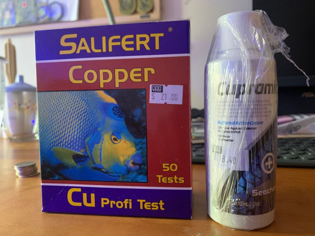 Cupramine + Salifert Copper Test Kit, Pet Supplies, Health & Grooming