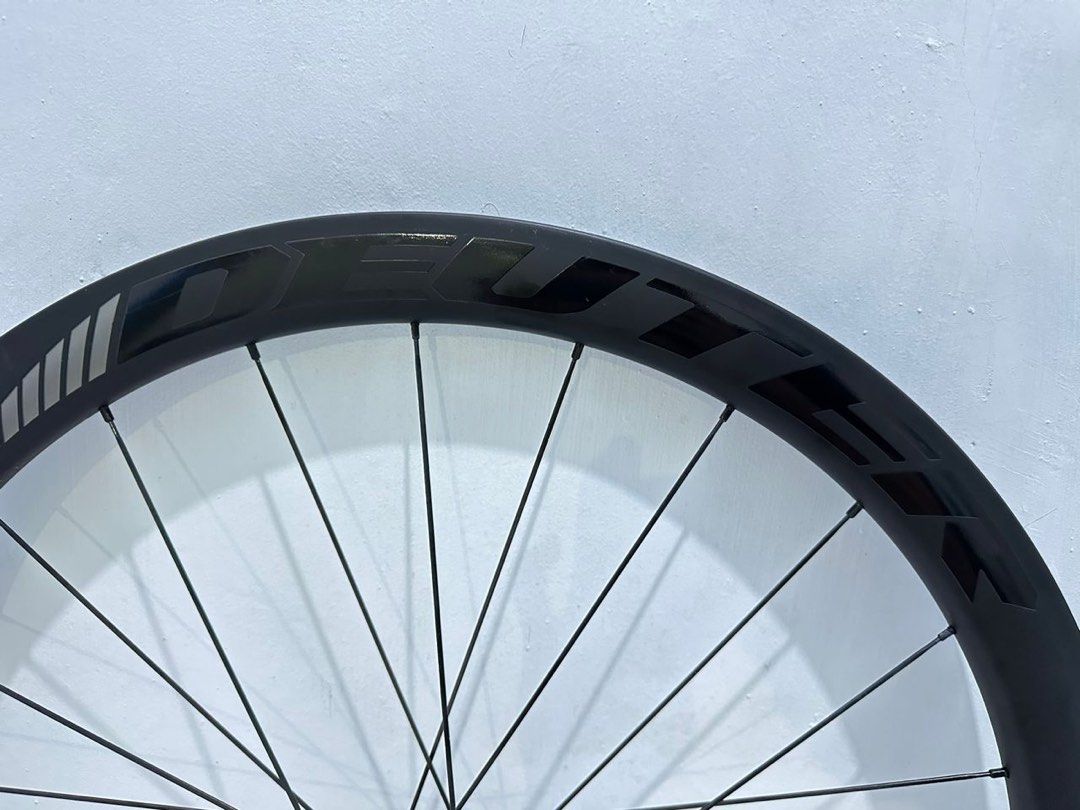 Deuter F3 carbon 45 wheelset, Sports Equipment, Bicycles & Parts, Parts
