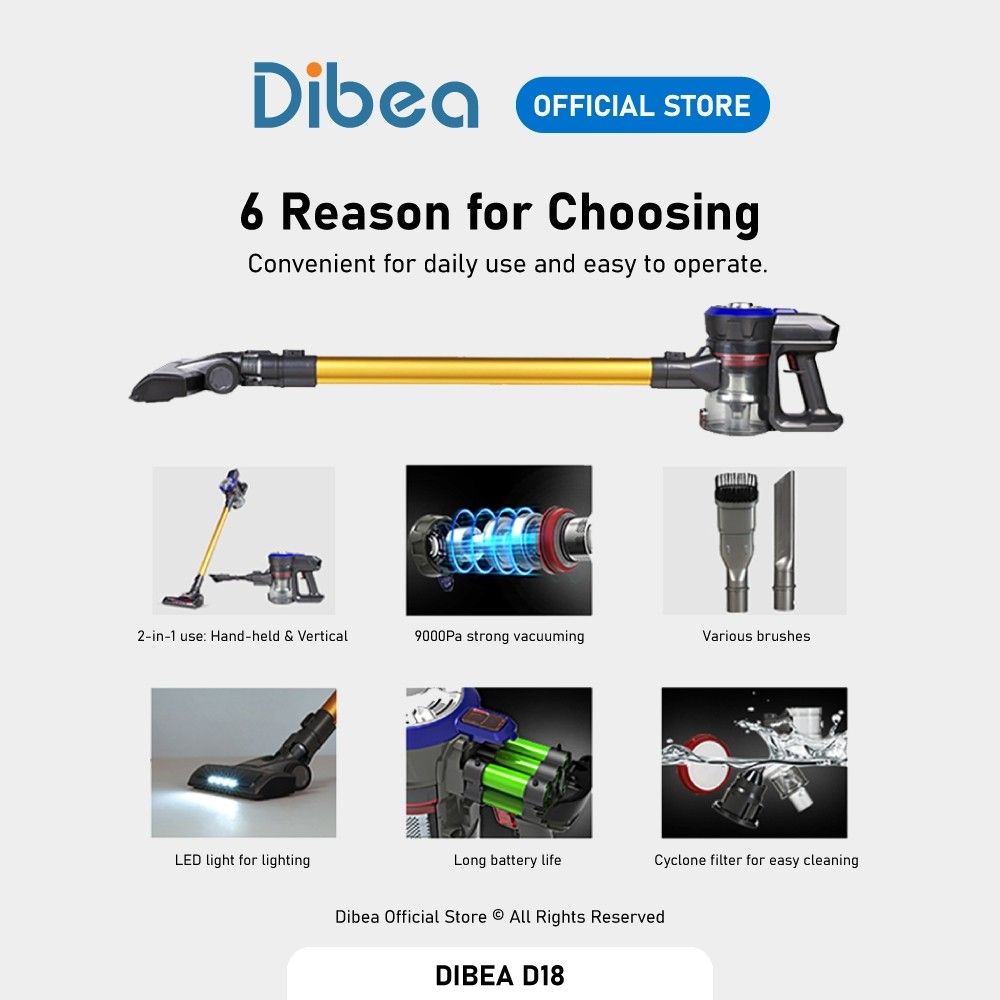 Dibea vacuum d18 store review