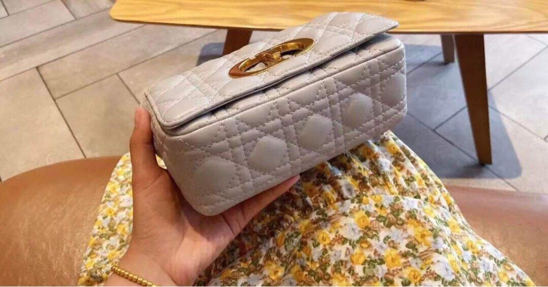 DIOR Caro Bag (Category: Luxury Bags & Wallets) located in Lucena. Submitted by fashioncult.ph (Listing ID 1247634140, Image 3). Description: DIOR Caro Bag 👉🏻complete inclusion box & dustbag 👉🏻RFS: gifted to me not able to use, had so much bags 👉🏻low ballers will automatically blocked 👉🏻shipping fee shouldered by the buyer 👉🏻MOP: GCASH/BDO .