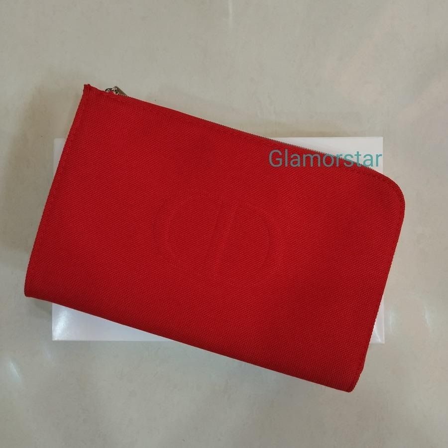 Dior CD Red Pouch Clutch Bag New Women s Fashion Bags