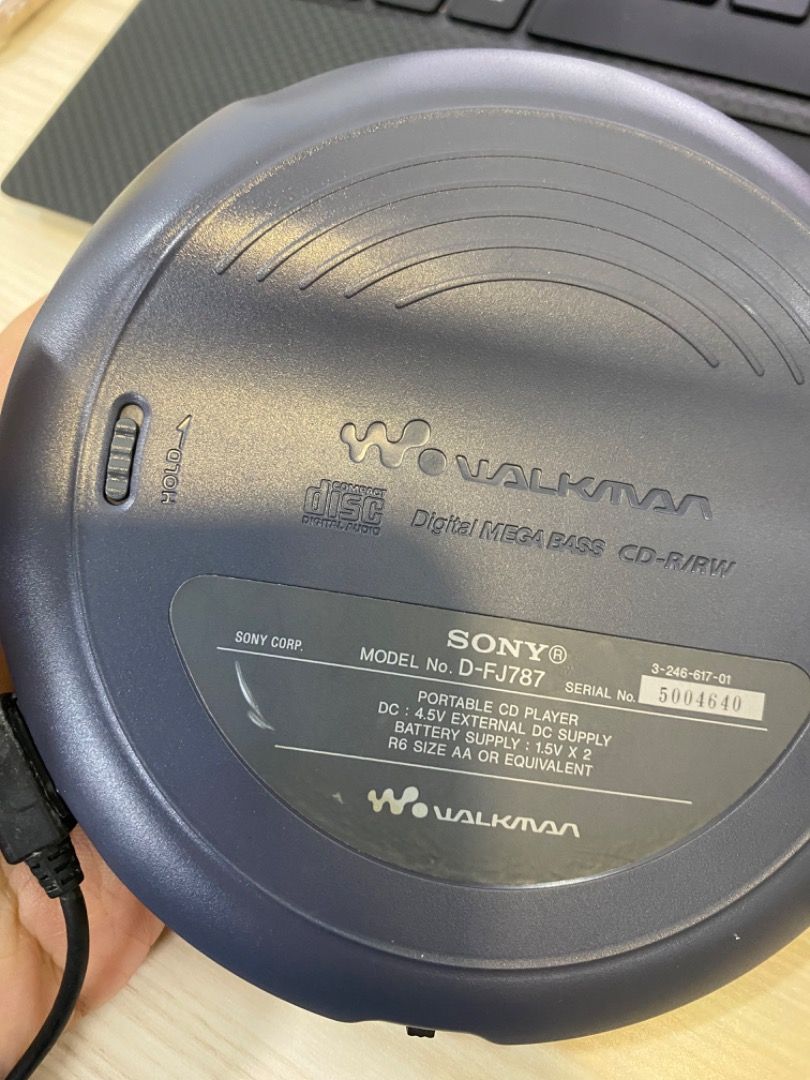 Sony Discman - D-FJ787, Audio, Portable Music Players on Carousell