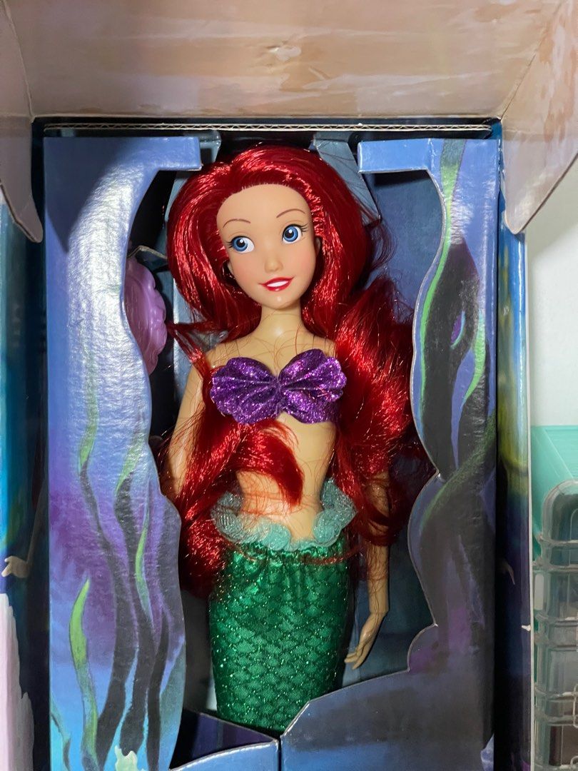 Disney store ariel classic online doll with ring
