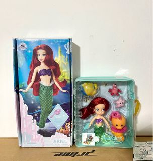 20cm Princess Teapot Action Figure Disney Little Mermaid Bell