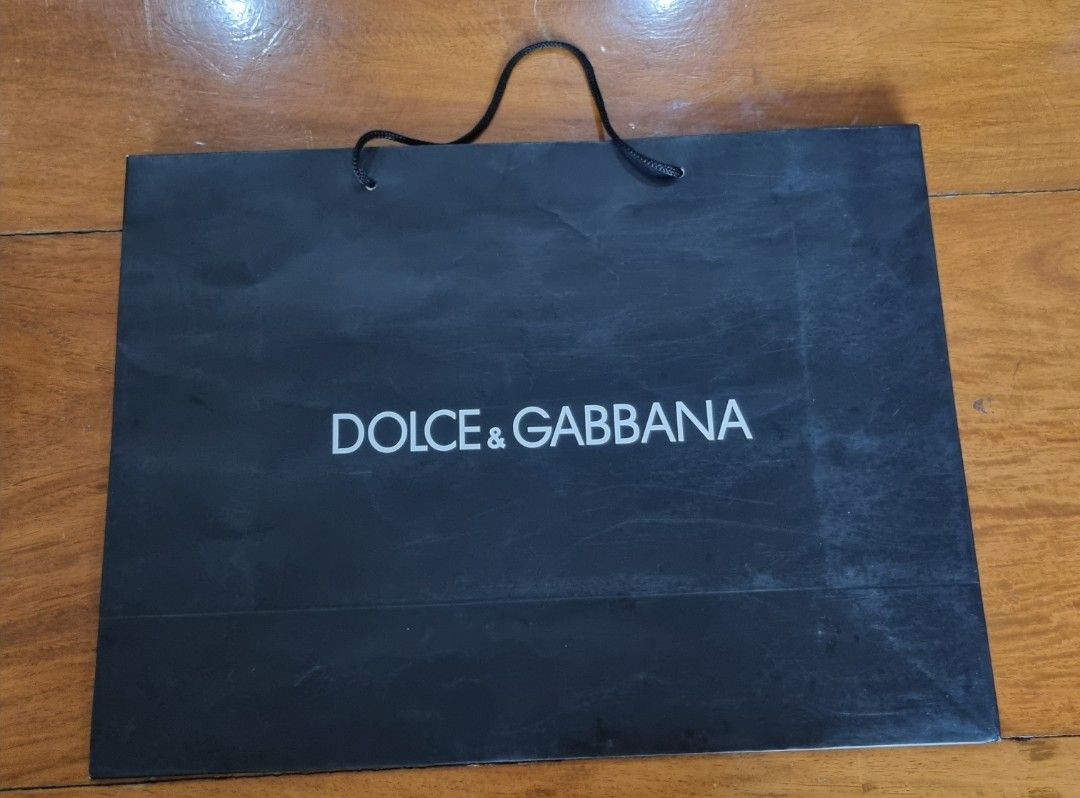 Dolce and gabbana paper bag hotsell