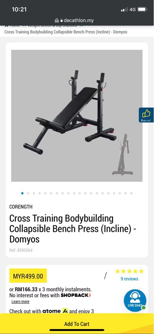 Bench press fold decathlon 2025