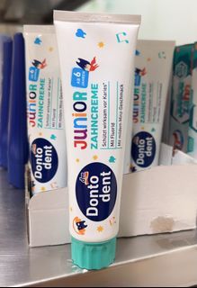 《全新現貨》德國Dontodent dm兒童薄荷牙膏  6歲以上兒童專用 100ml