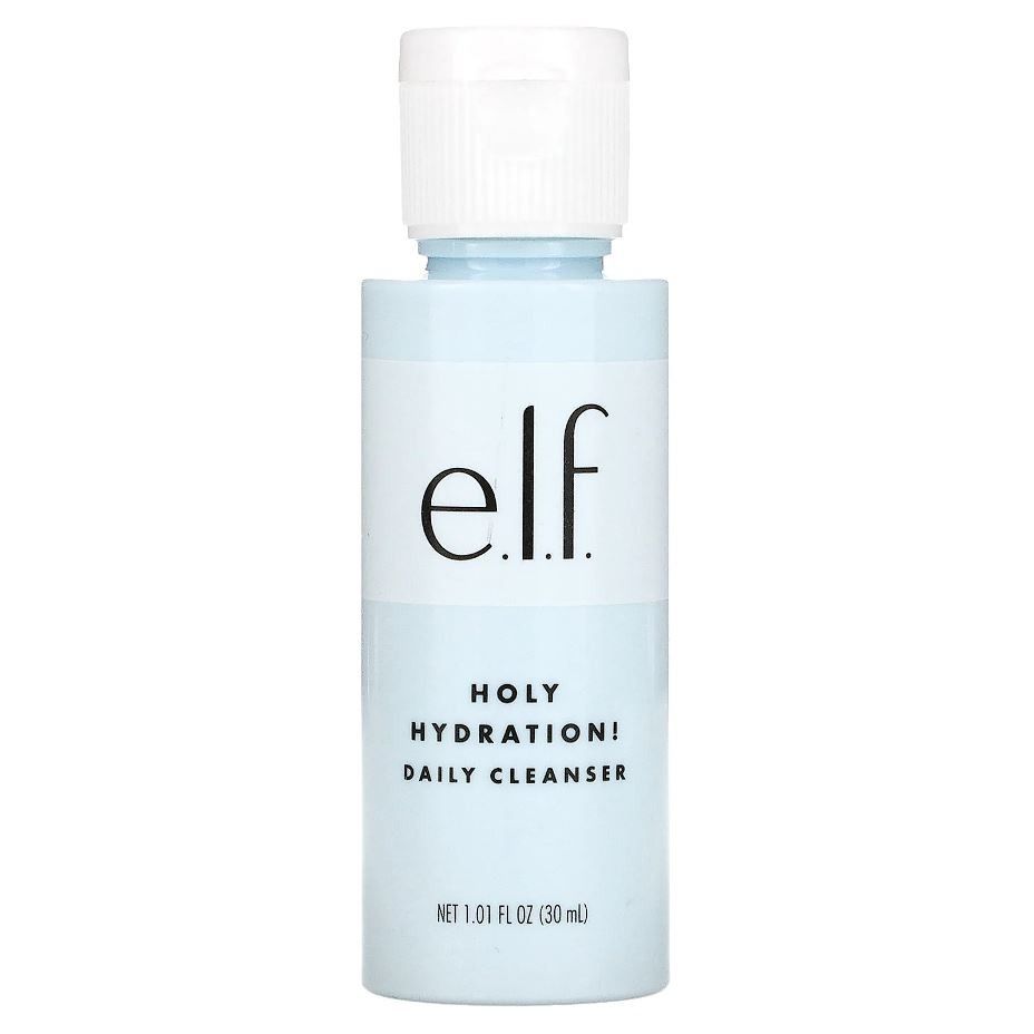 ELF Holy Hydration! Daily Cleanser 30mL (Category: Face Care) located in Quezon City. Submitted by bluebellaonlineshop (Listing ID 1247587854, Image 1). Description: AUTHENTIC ELF Holy Hydration! Daily Cleanser 30mL EXPIRATION: 6 MONTHS PERIOD AFTER OPENING BATCH CODE: 0J13AY Purchased in USA If you have questions, please message us – We are happy to help!.