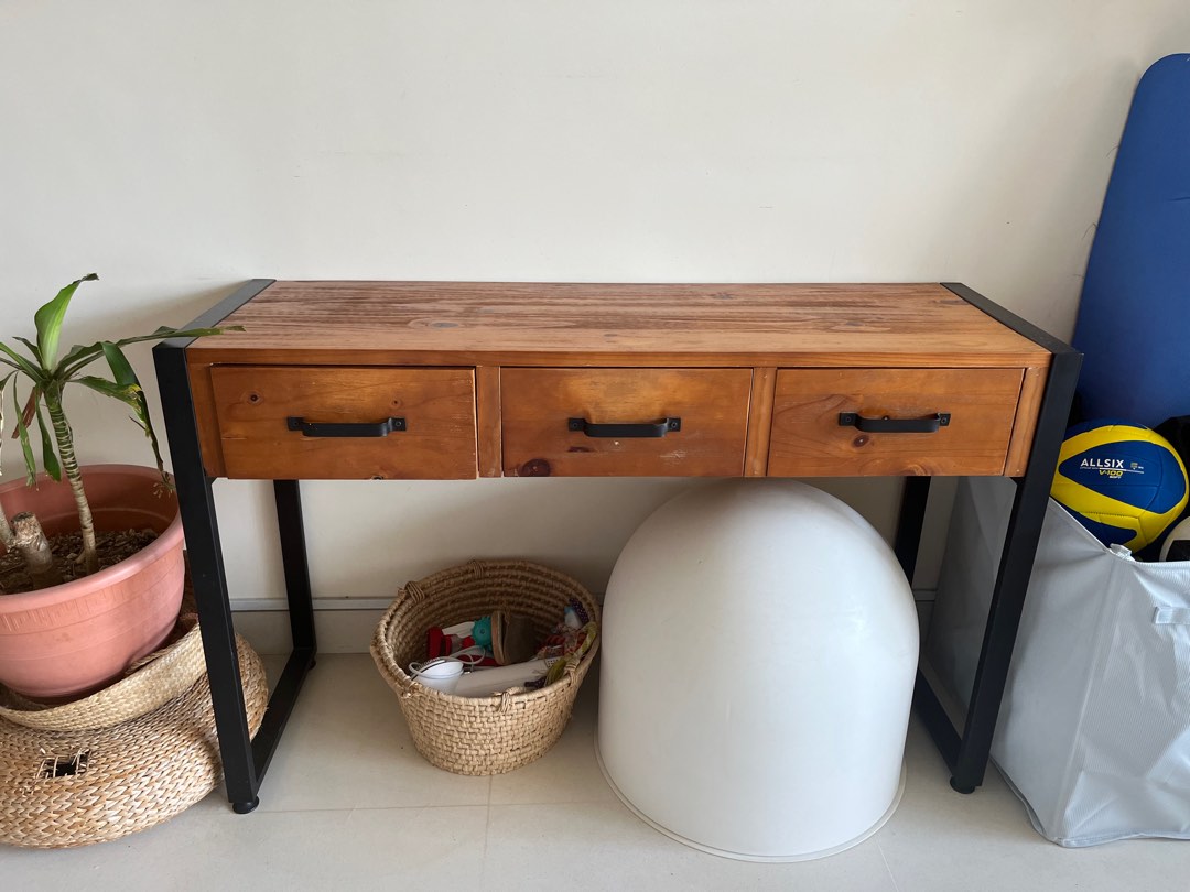 Entryway Table (Industrial style), Furniture & Home Living, Furniture