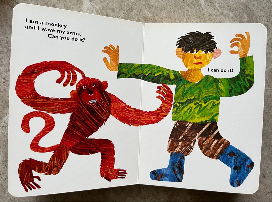 Eric Carle’s From Head to Toe storybook, Hobbies & Toys, Books ...