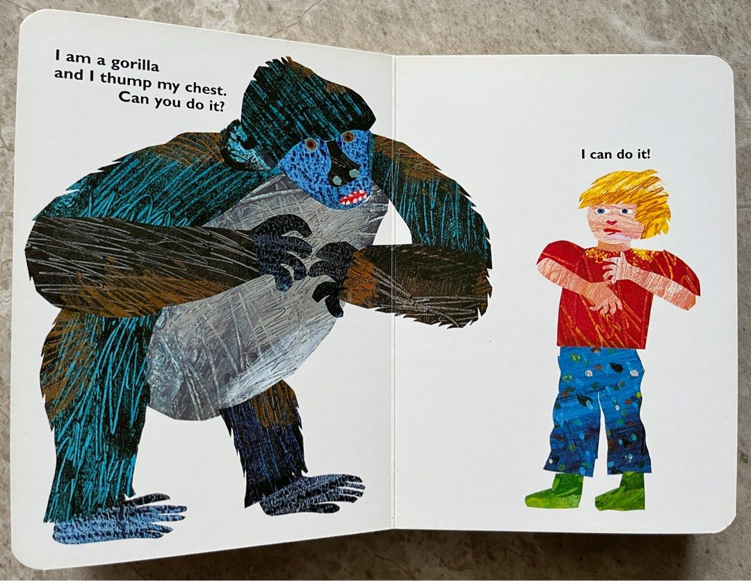 Eric Carle’s From Head to Toe storybook, Hobbies & Toys, Books ...