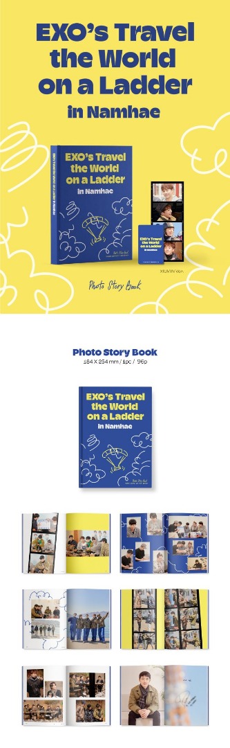 EXO's Travel the World on a Ladder Photobook version [Season 3] on ...