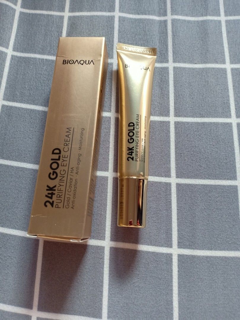 Eyecream Bioaqua 24K Gold Caviar on Carousell