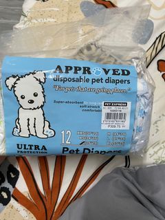 Female dog diapers size small