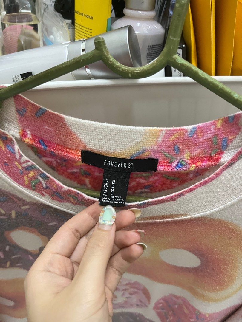 Donut sweatshirt forever 21 best sale
