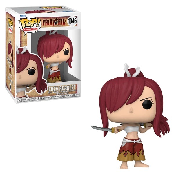 Funko pop fairy tail erza store