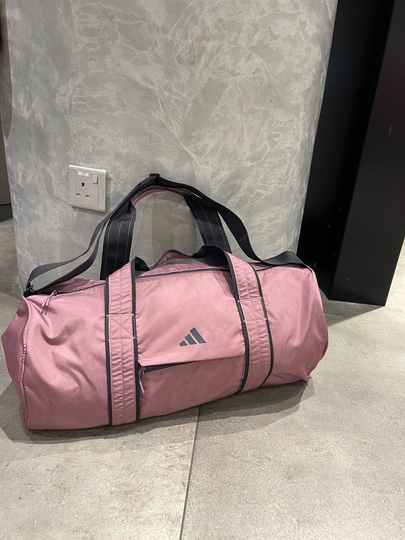 Free Shipping! Adidas Yoga Duffel Bag (Purple Pink Colour) 45L