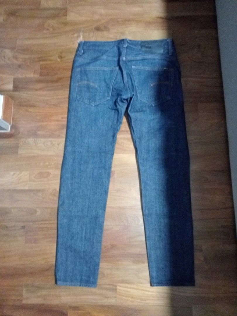 3301 Slim Selvedge Jeans, Dark blue