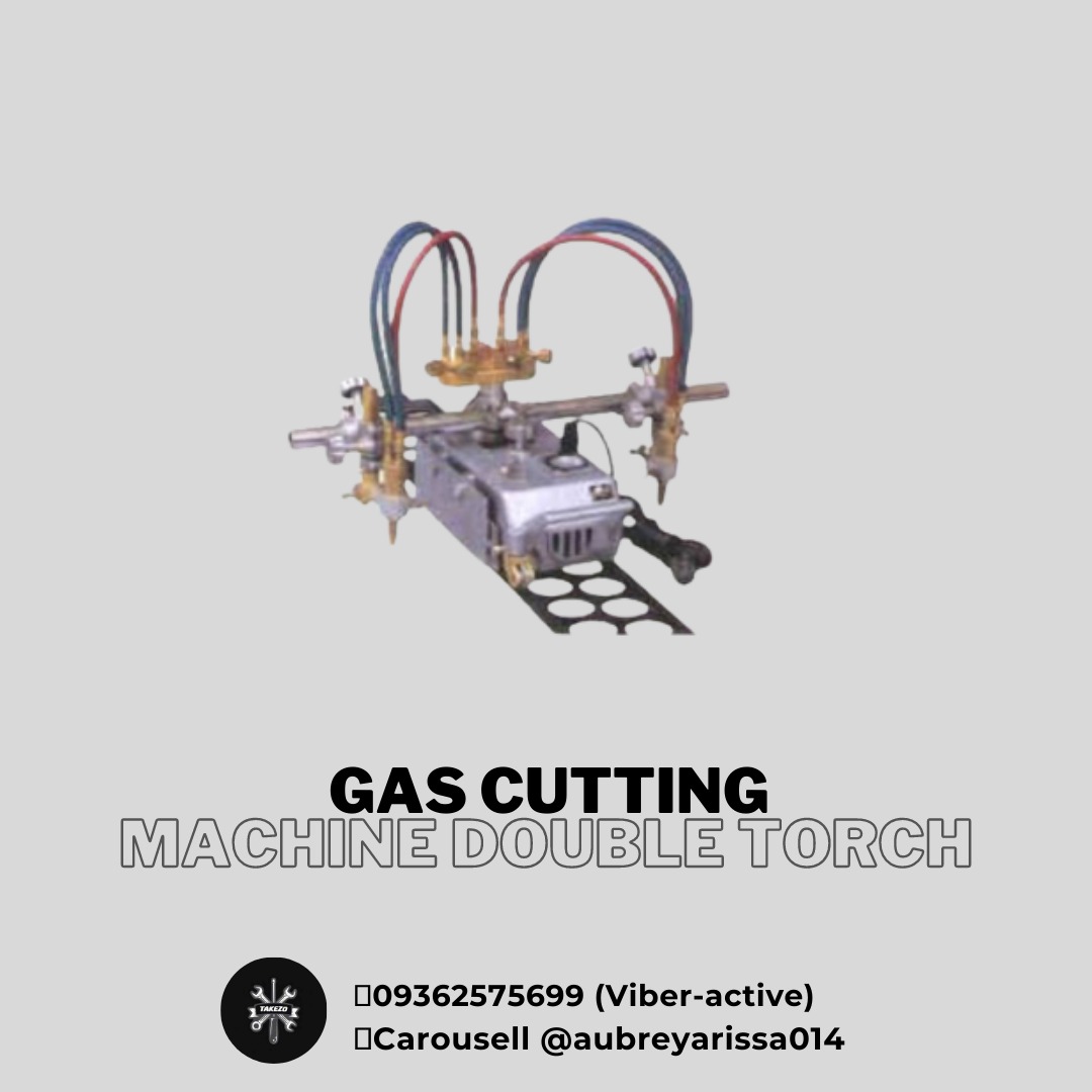GAS CUTTING MACHINE DOUBLE TORCH on Carousell