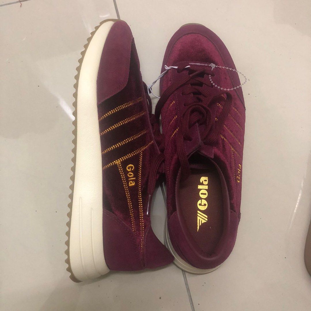 Gola Canvas Red Velvet NOS ori Men s Fashion Footwear Sneakers