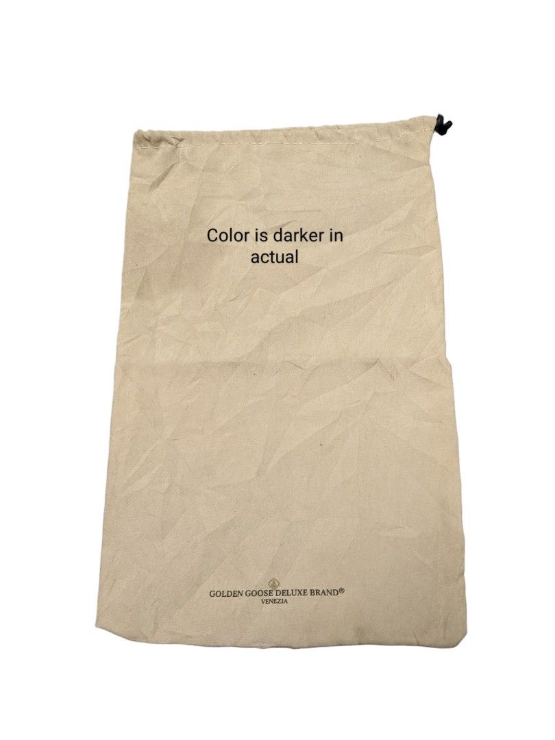 Golden goose dust bag Luxury Accessories on Carousell