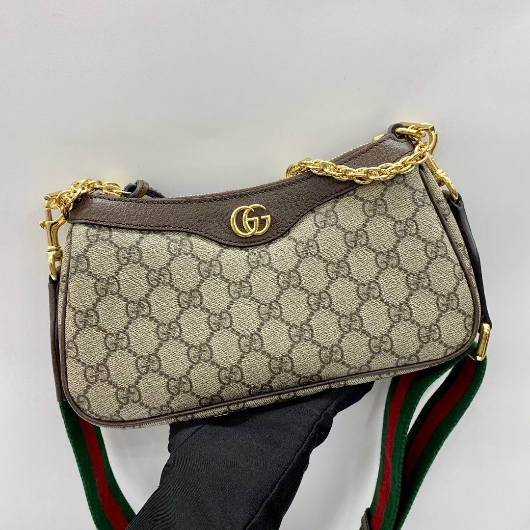 gucci OPhidia series GG small tote bag, Luxury, Bags & Wallets on Carousell