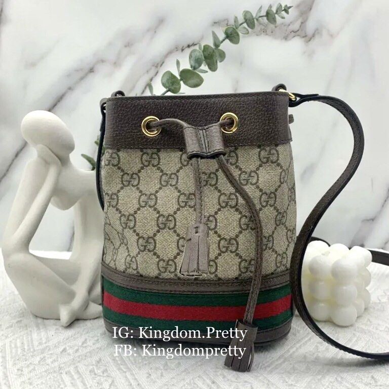 Gucci ophidia mini bucket bag top