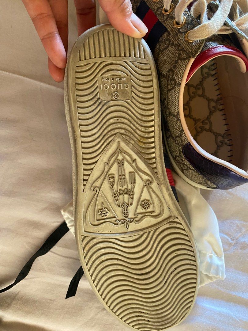 Gucci Monogram Sneakers original, Women's Fashion, Footwear, Sneakers on  Carousell