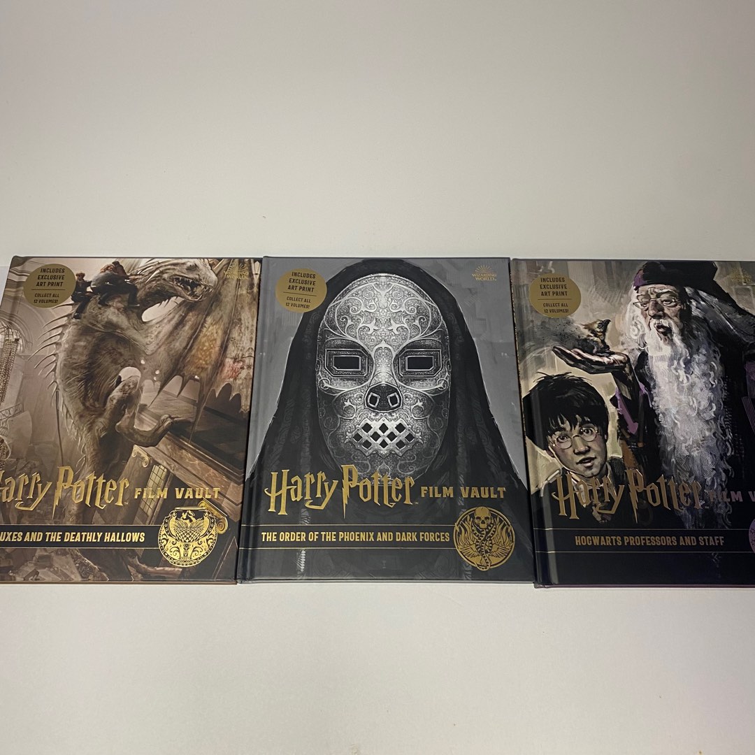 Hard Cover Harry Potter Film Vault Books Hobbies Toys Books