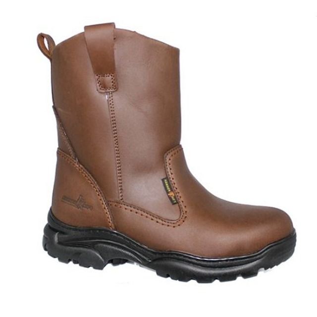 High cut work cheap boots