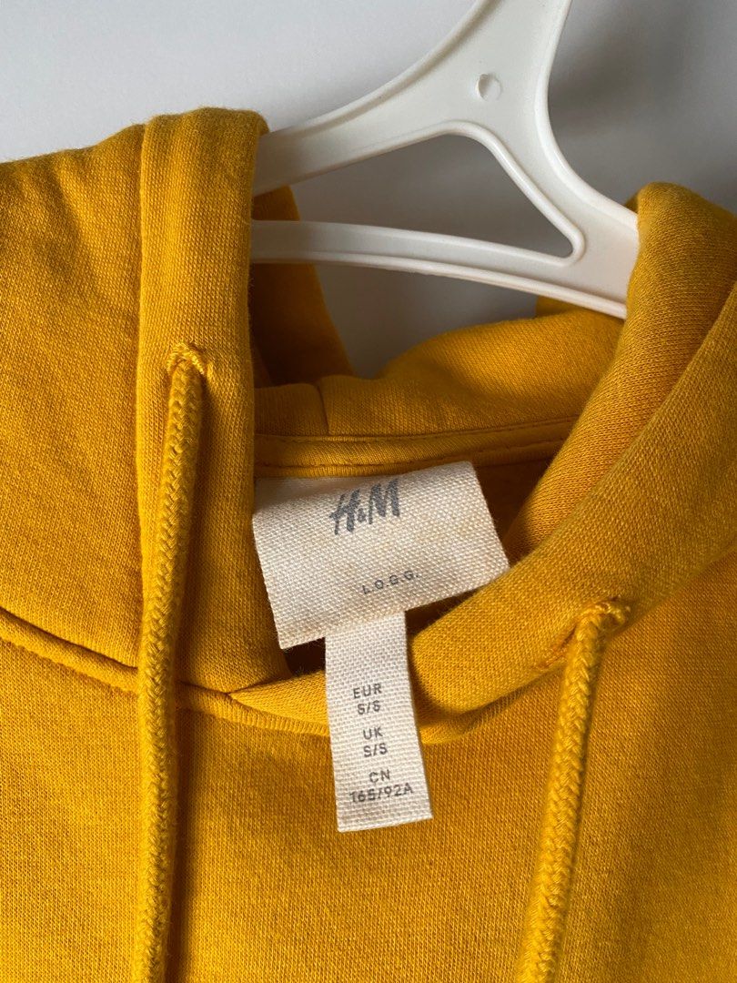 Hoodie store h&m mustard