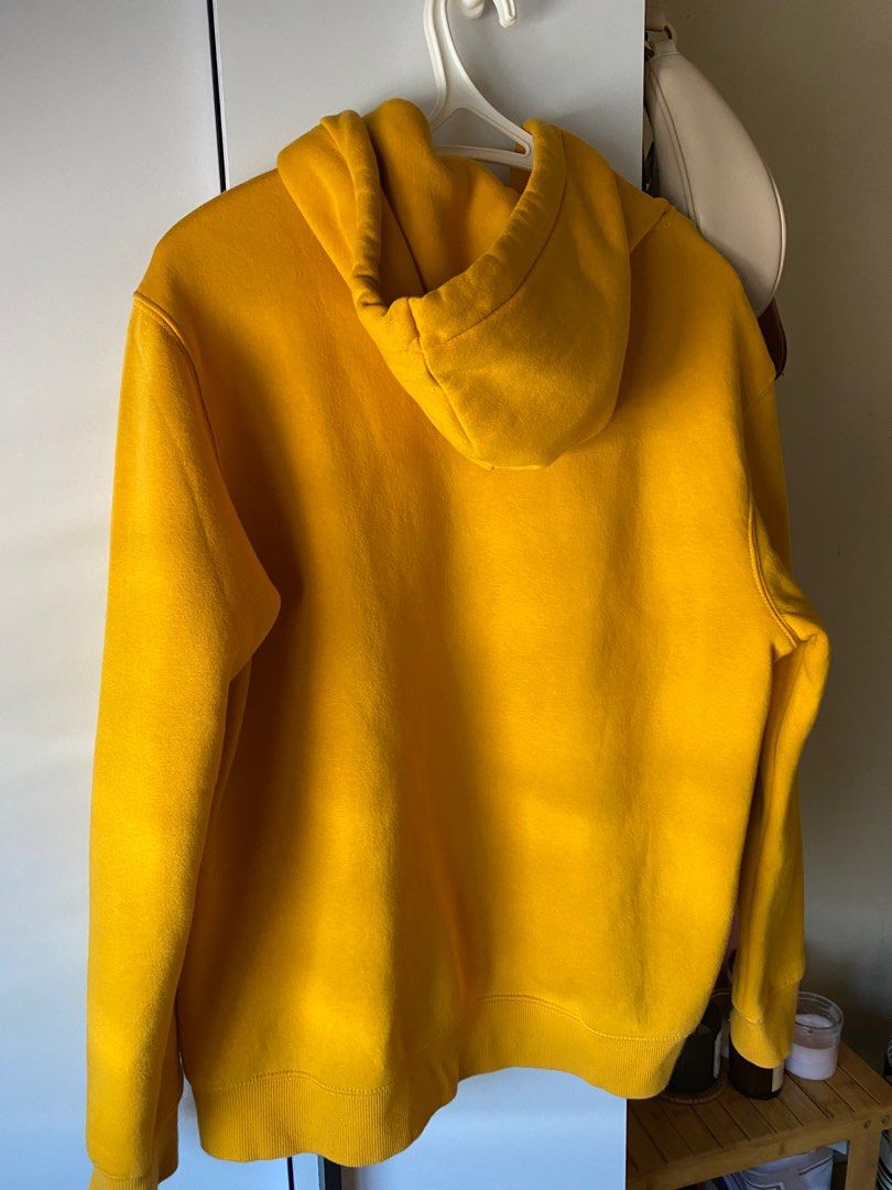 Hoodie h m cheap mustard