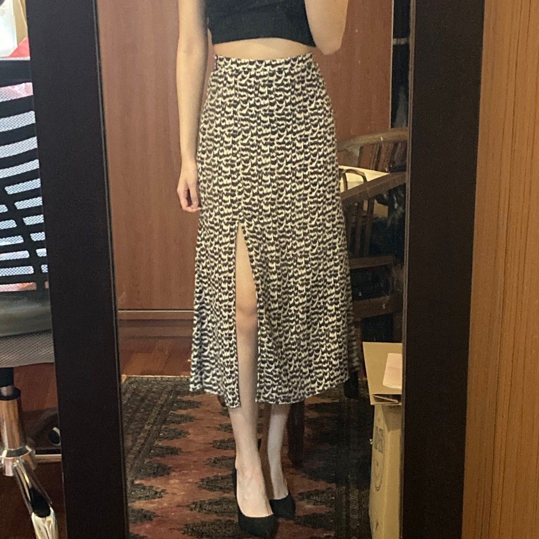 H&m women's midi skirts discount