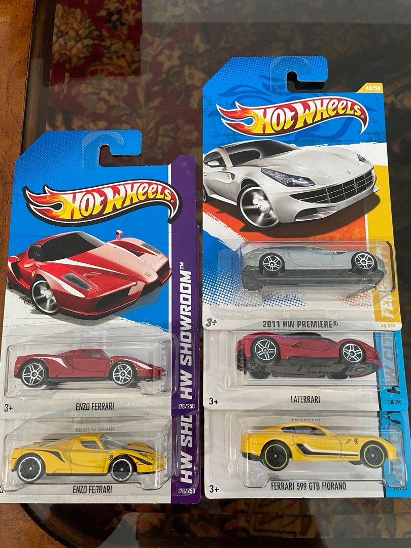 Hot wheels discount ferrari price guide