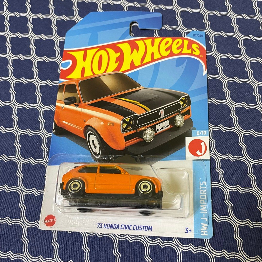 Hot Wheels Honda Civic Custom 73, Hobbies & Toys, Toys & Games on Carousell