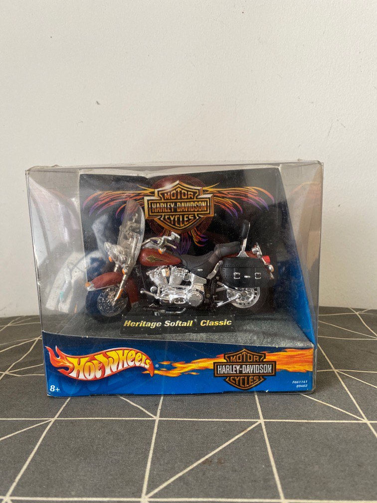 Hotwheels Harley Davidson Heritage Softtail Classic Hobbies