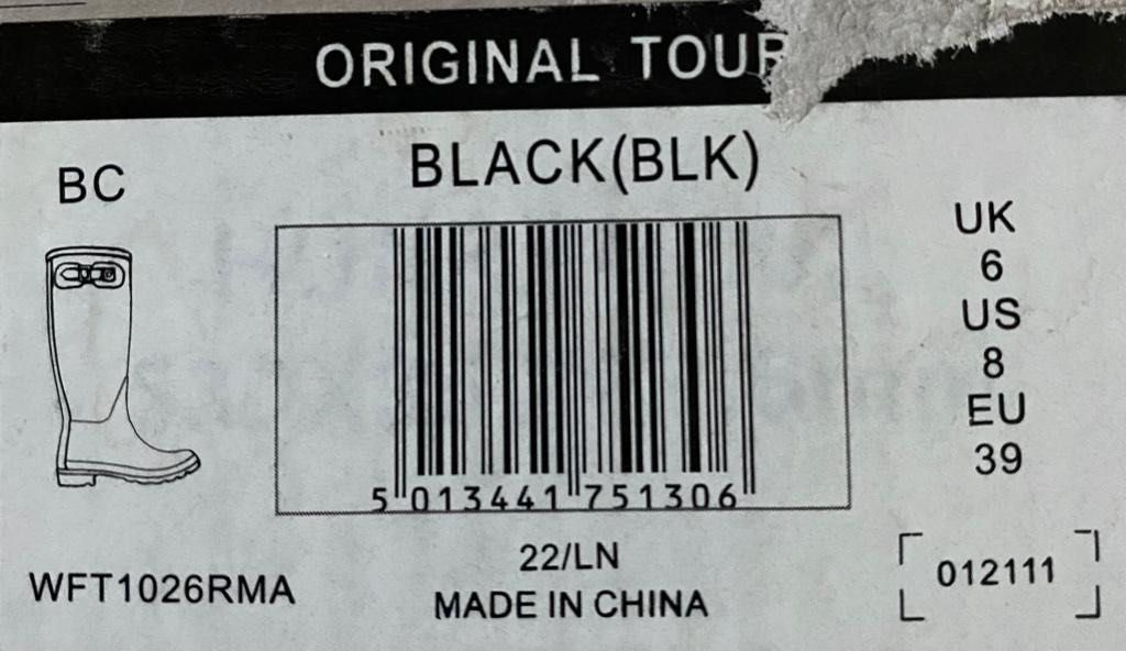 Hunter boots sales made in china