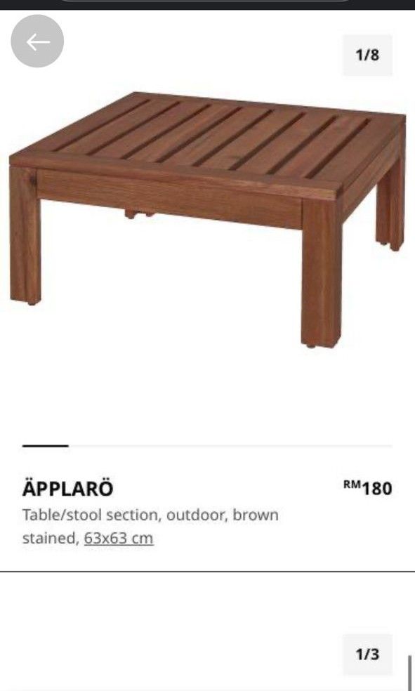 Ikea Applaro 3 Unit, Furniture & Home Living, Furniture, Chairs on