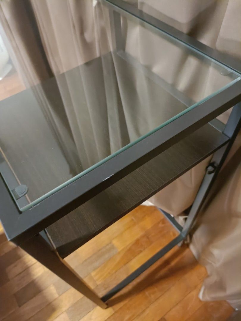 IKEA glass Study desk, Furniture & Home Living, Furniture, Other Home