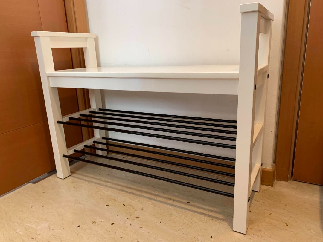 Ikea hemnes bench 2025 with shoe storage