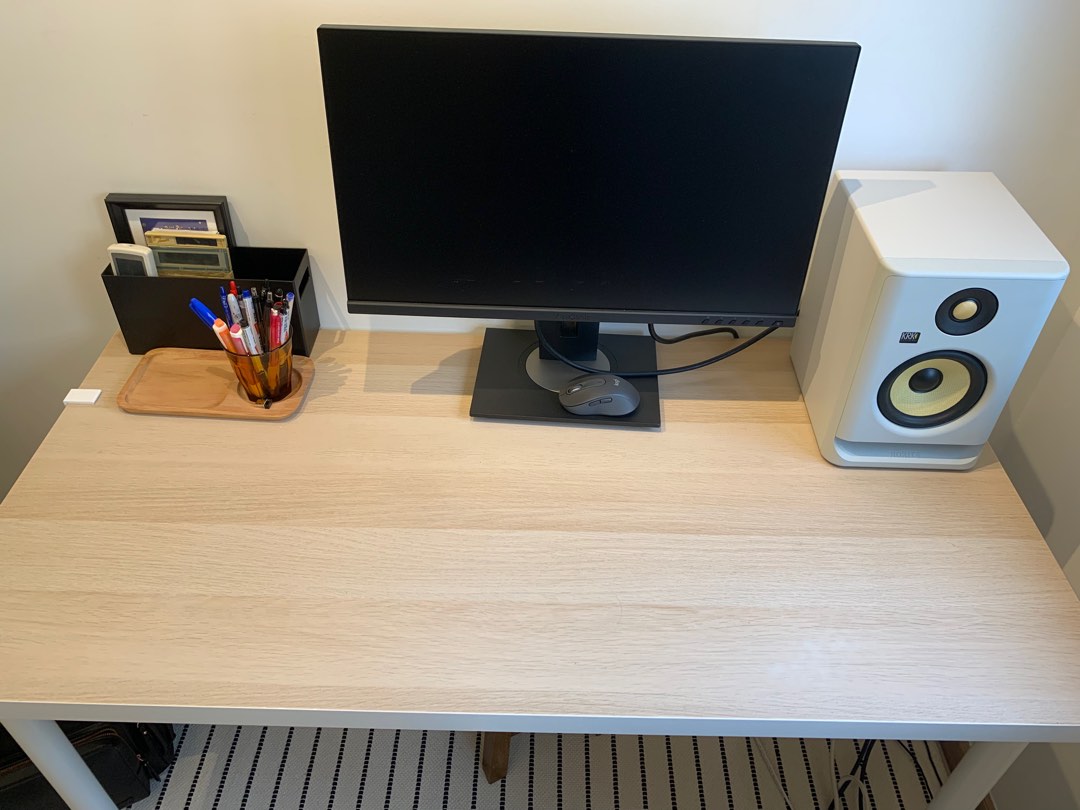 IKEA Study Table, Furniture & Home Living, Furniture, Tables & Sets on ...
