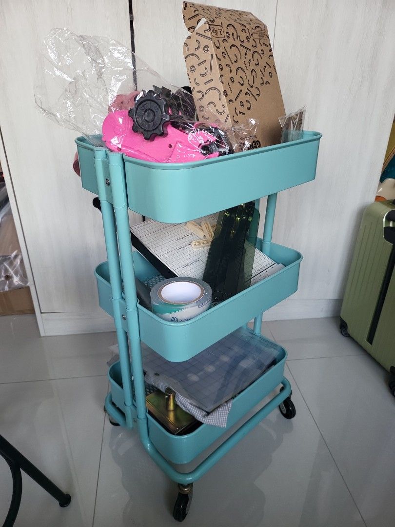 Ikea trolley rashult, Furniture & Home Living, Furniture, Shelves ...