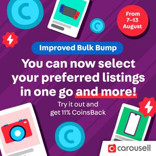 (Category: ) located in . Submitted by carousell_promote (Listing ID 1247518850, Image 1). Description: .