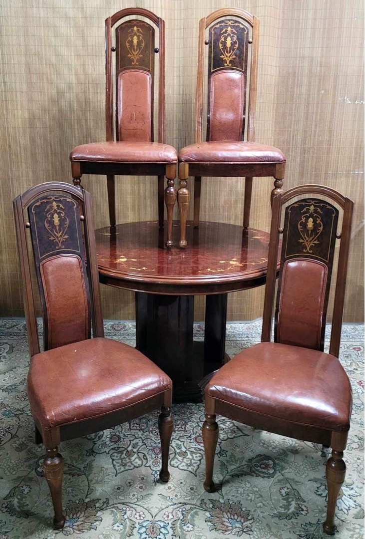 ‼️JAPAN FURNITURE SOLID WOOD DINNING SET IN GOOD CONDITION‼️, Furniture