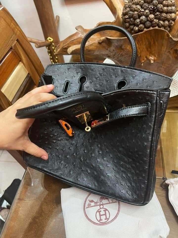 🇯🇵Japan Ukay Hermes Birkin Ostrich Leather, Luxury, Bags