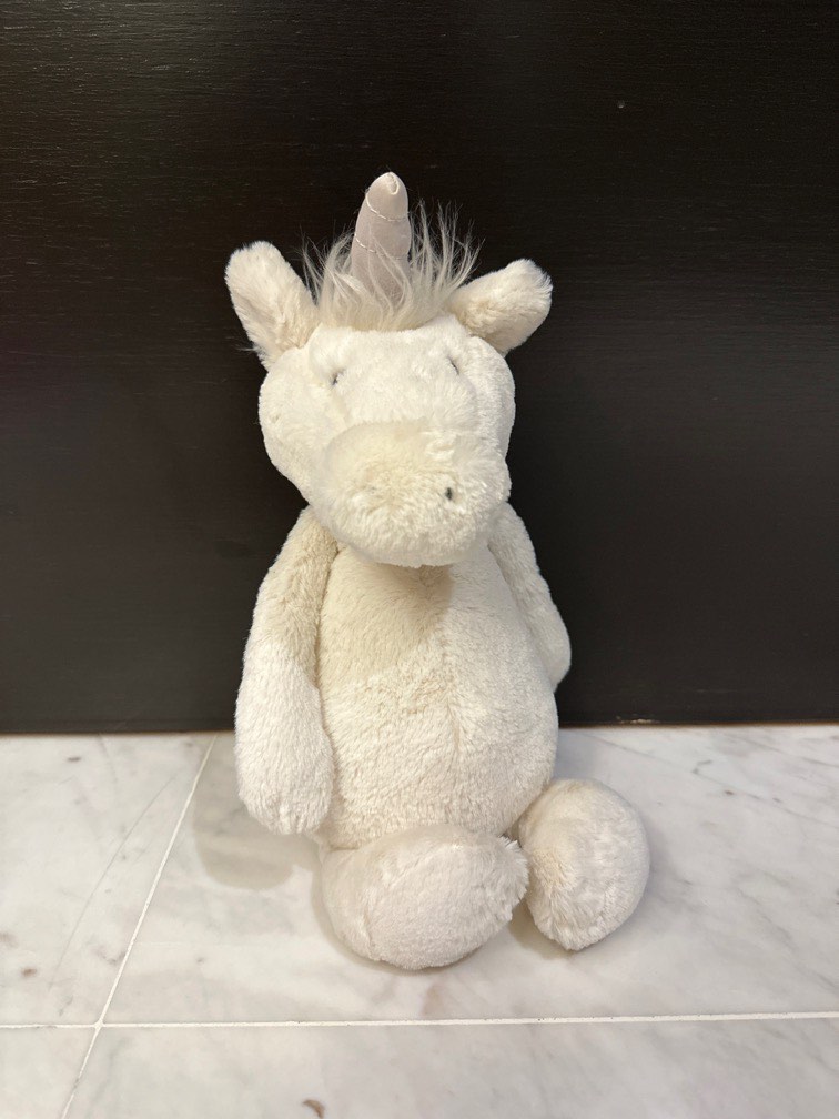 jellycat-unicorn-hobbies-toys-toys-games-on-carousell